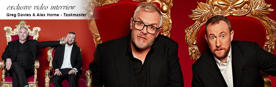 Exclusive Video Interview: Greg Davies & Alex Horne Talk Taskmaster, Unscripted Bantering, Answer Fan Questions, & More